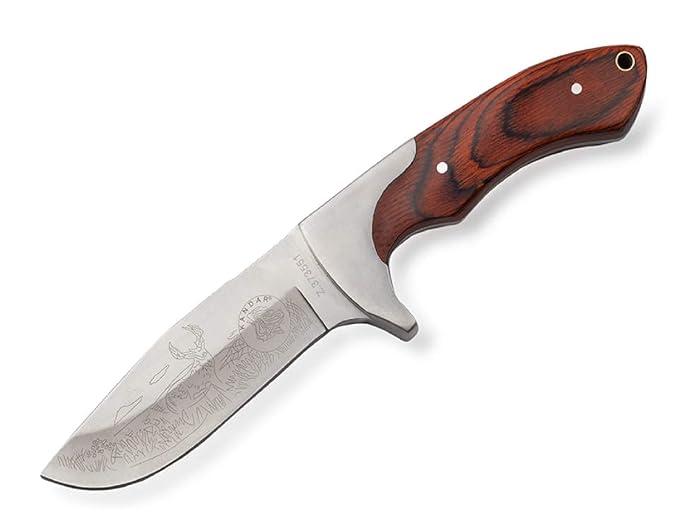 OS4you extrem massiv kompaktes & solides 22cm edel Jagd - Outdoor-Messer Elk Full-Tang Hunting-Knife