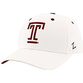 ZHATS NCAA Unisex-Adult NCAA Officially Licensed Snapback Hat Competitor White