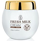 AOAO Milk Face Cream, Double Moisture Face Moisturizer for Daily Hydration Nourishment, Smoothing & Firming Cream for All Skin Types, with Vitamin C, Ceramide & Hyaluronic Acid, 4.586oz (Milk_1)
