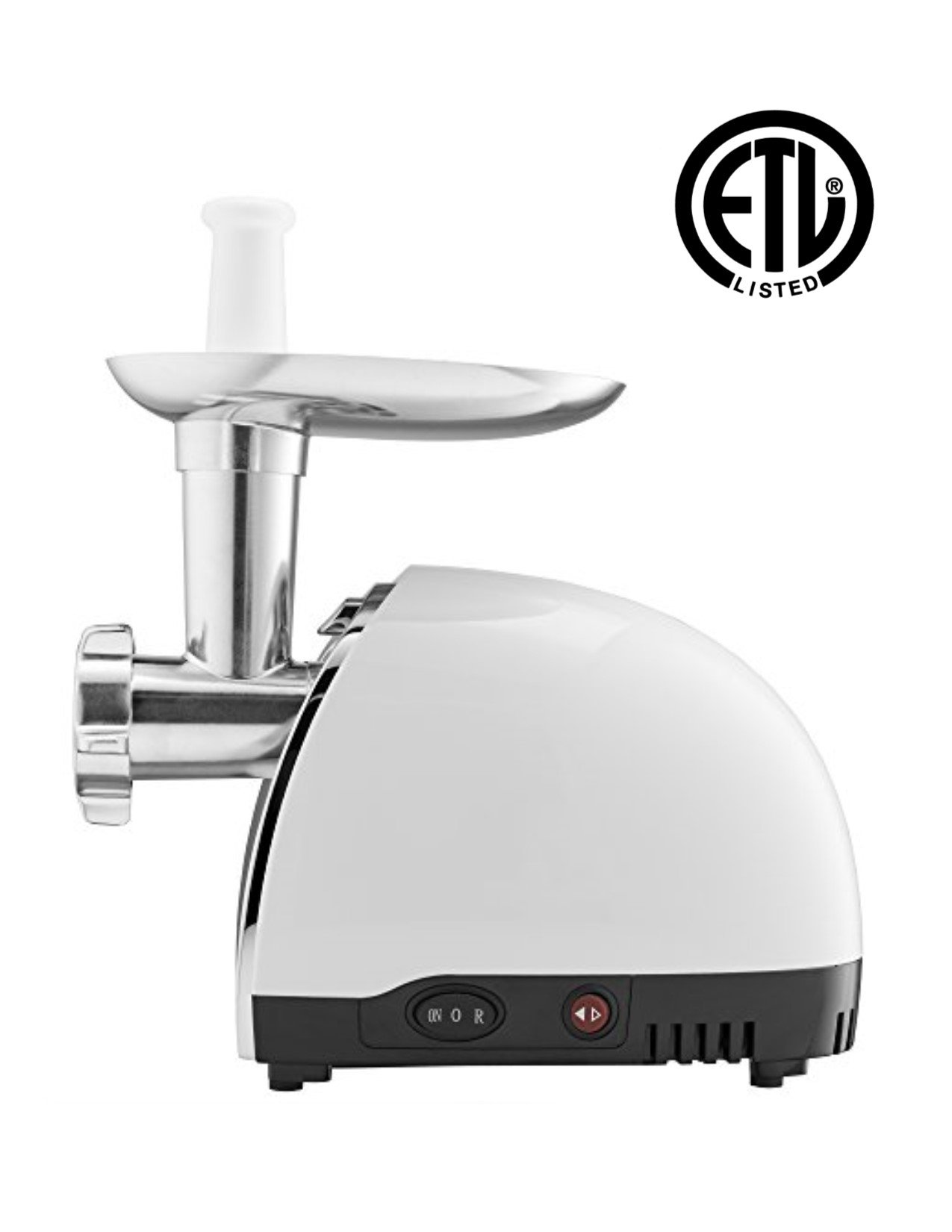 Gourmia GMG525 Meat Grinder with 3 Stainless Steel Grinding Plates 500