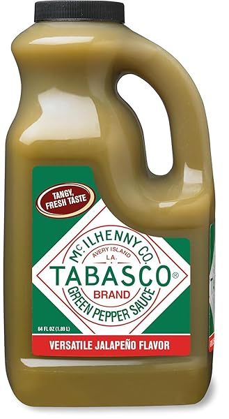 TABASCO BRAND GREEN JALAPENO PEPPER SAUCE, MILD HOT...