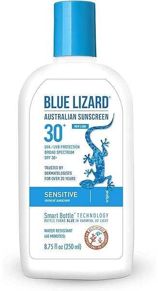 blue lizard sensitive skin sunscreen