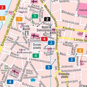 Antwerp - Bruges - Ghent: FB City Pocket Map (English, French and German Edition)