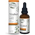 ST FRANCIS HERB FARM Virafect (50ml) Cold and Flu Support made with Echinacea and Holy Basil (1 Tincture) Organic, Wildcrafte