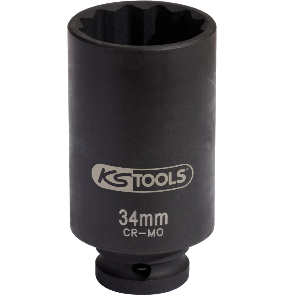 KS Tools 1/2-inch 34mm 12-Point Special Socket