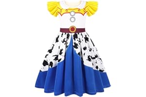 Eledobby Cowgirl Costume Girls Toddler Princess Dress Up Halloween Cosplay Outfits Christmas Birthday Gift
