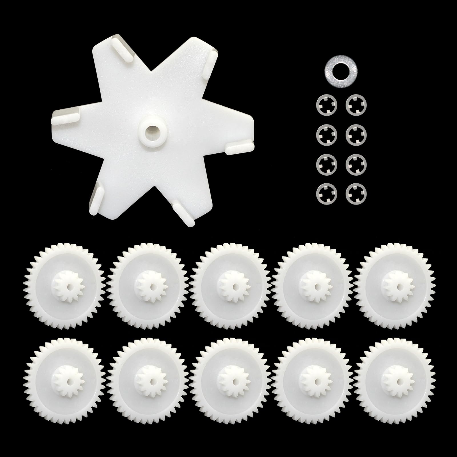 Photo 1 of WFhuaye 522634 Top Feed Gear Kit Fit for 5 and 6 Port Water Valves