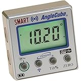 iGaging Digital Angle Cube Guage Bluetooth Bevel/Level/Protractor Magnetic Panes Lighted XL LCD