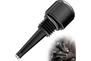 ECOCSTM 55201 Magnetic Oil Dipstick for Inverter Generators, Compatible with Predator/Wen/Yamaha, Aluminum Generator Magnetic Oil Dipsticks with O Ring, Oil Dipstick Replacement (Black)