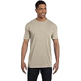 Comfort Colors Chouinard 6030 Adult Heavyweight Pocket Tee Sandstone PgmDye XXX-Large