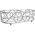 Wire Caddy Organizer for Soap Lotion Bottles, Compatible with Regular Mouth Mason Jars, up to 3.5 in max Diameter