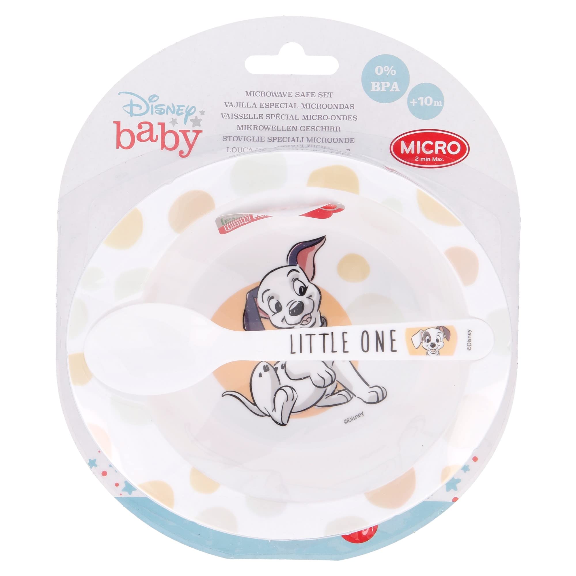 Baby Tableware Set Composed Of Bowl And Spoon | Disney Classics