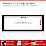 Alison Kingsgate Modern 20x10 Black Picture Frame Engineered Wood view 3