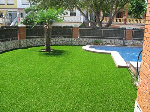 Synturfmats 3'x3' Artificial Grass Carpert Rug - Premium Indoor/Outdoor Green Synthetic Turf, 4-Toned Blades