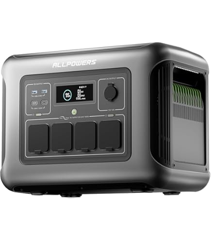 ALLPOWERS R1500 Lite Station électrique Portable Avec 2 X Panneaux