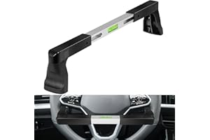 Camoo Steering Wheel Level Alignment Tool for Most Steering Wheel Internal Diameter 270mm-350mm, Spring-Loaded Steering Wheel