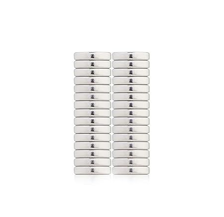 Lumaland Imán Imanes de Varios tamaños y Formas, 30 Unidades, Ø 10 ...