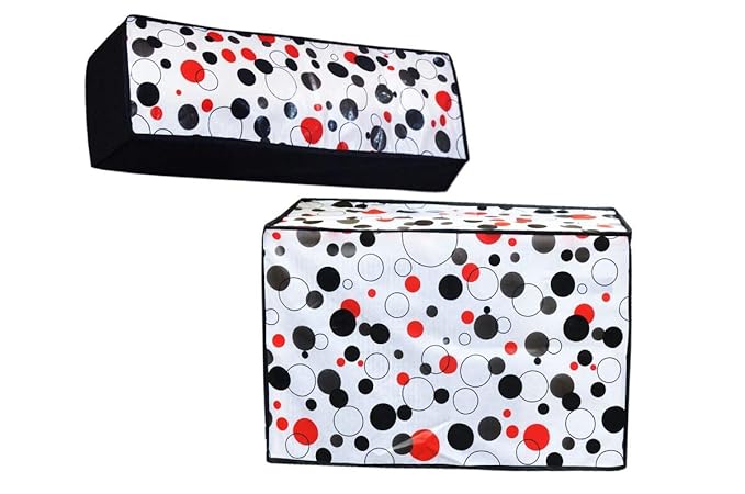 Stop N Shopp PVC Indoor and Outdoor AC Cover Set, Size- 1.5 Ton, 2 Piece - Multicolour