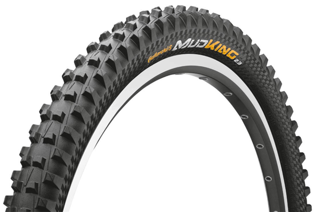 Continental Mud King Unisex Tyre, unisex_adult, 27180MKP, Black, 27,5 x 1,80