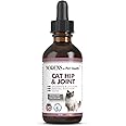 NODENS CAT Hip and Joint Glucosamine for Cats with Chondroitin - Cat Pain Relief from Inflammation - Cat Joint Supplement for Improved Joint Flexibility - Natural Liquid cat Health Supplies 59ml
