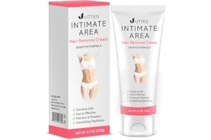 UTTSE Intimate/Private Hair Removal Cream for Women, for Unwanted Hair in Underarms, Private Parts, Pubic & Bikini Area, Painless Flawless Depilatory Cream, Sensitive Formula Suitable for All Skin Types