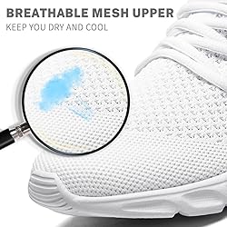YOSFDC Men's Running Shoes Slip On Walking
