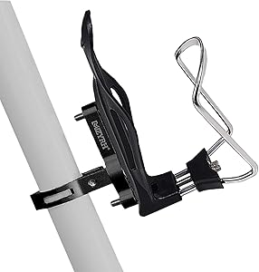 COOLWHEEL Bike Water Bottle Holder and Bicycle Cage Mount Adapter - Adjustable Handlebar Water Bottle Bracket Seat Post Rack Mount Bike Components Parts Accessories for Cycling MTB Road Ebikes