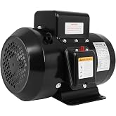 3HP Electric Farm Duty Motor 1750RPM Single Phase Motor CW/CCW TEFC | Shaft Diameter1-1/8", Shaft Length 2.75", AC Motor 230V 184T Frame
