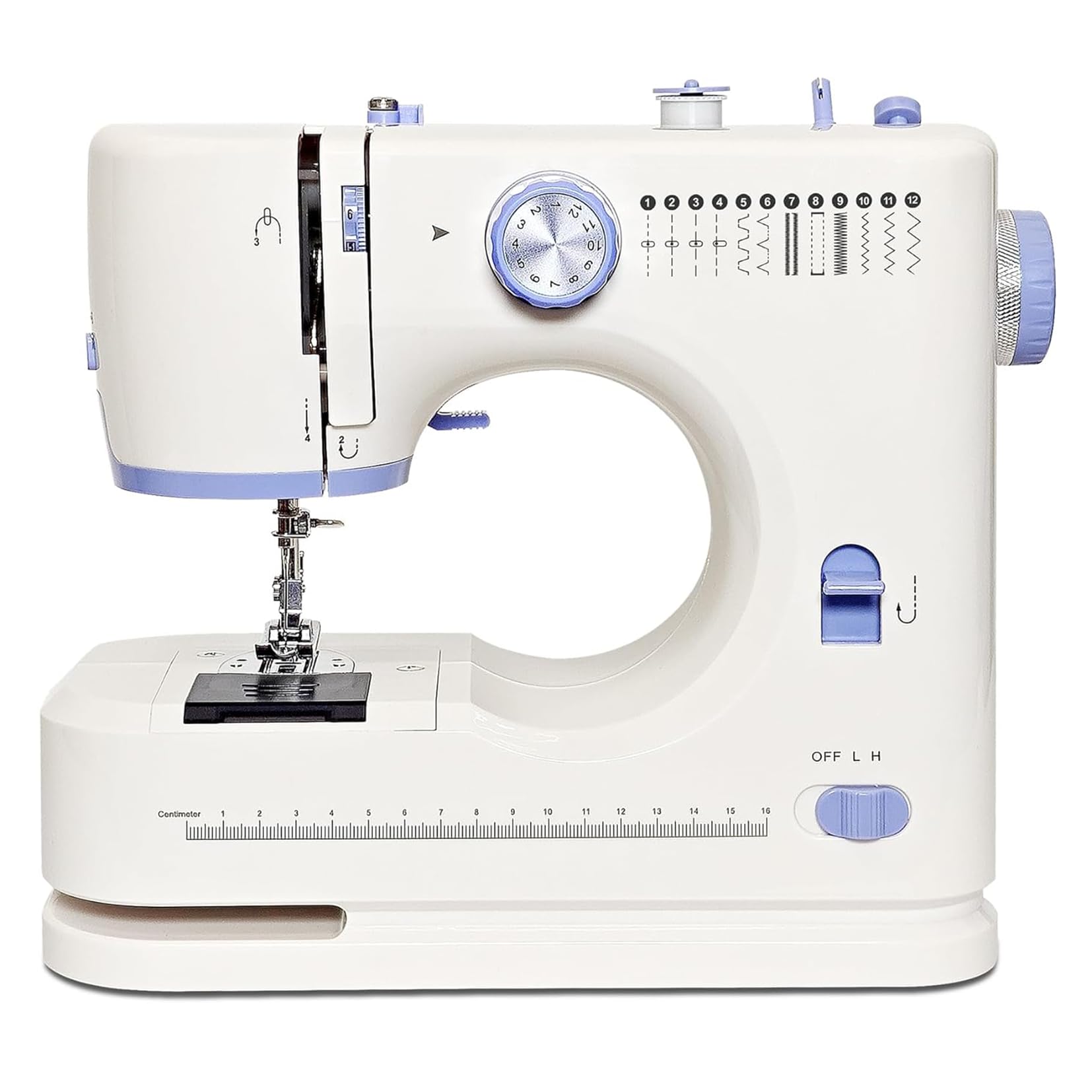Sewing Machine for Beginners, 12 Built-in Stitches