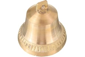 GXMRHWY Vintage Copper Cow Bell Antique Horse Sheep Camel Dog Pet Animal Loud Bell Farm Grazing Decorations (L)