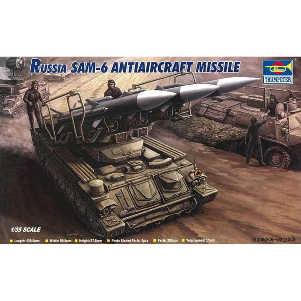 Trumpeter 00361 Model Kit Of Russian Sam-6 Antiaircraft Missile