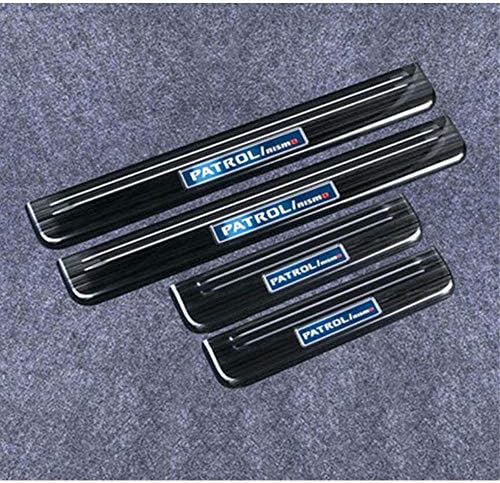 YXSMTB Car shape welcome pedal pedal pedal for Nissan Patrol Y62 2012 2019