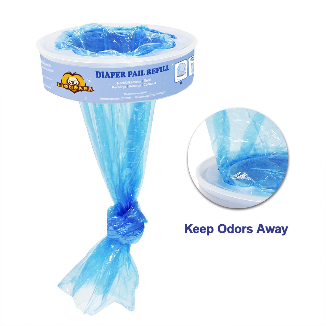 munchkin diaper pail refills compatible with diaper genie