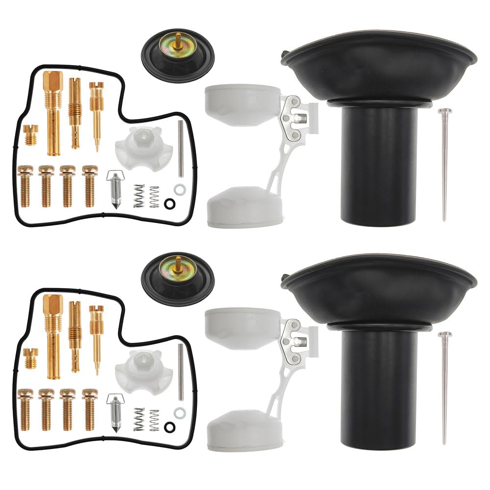 Photo 1 of 2-Pack Carburetor Carb Rebuild Repair Kits Replacement for Honda Shadow VLX 600 VT600C 1989-1998 VT600CD Deluxe 1993-1998 VT600CL 1989