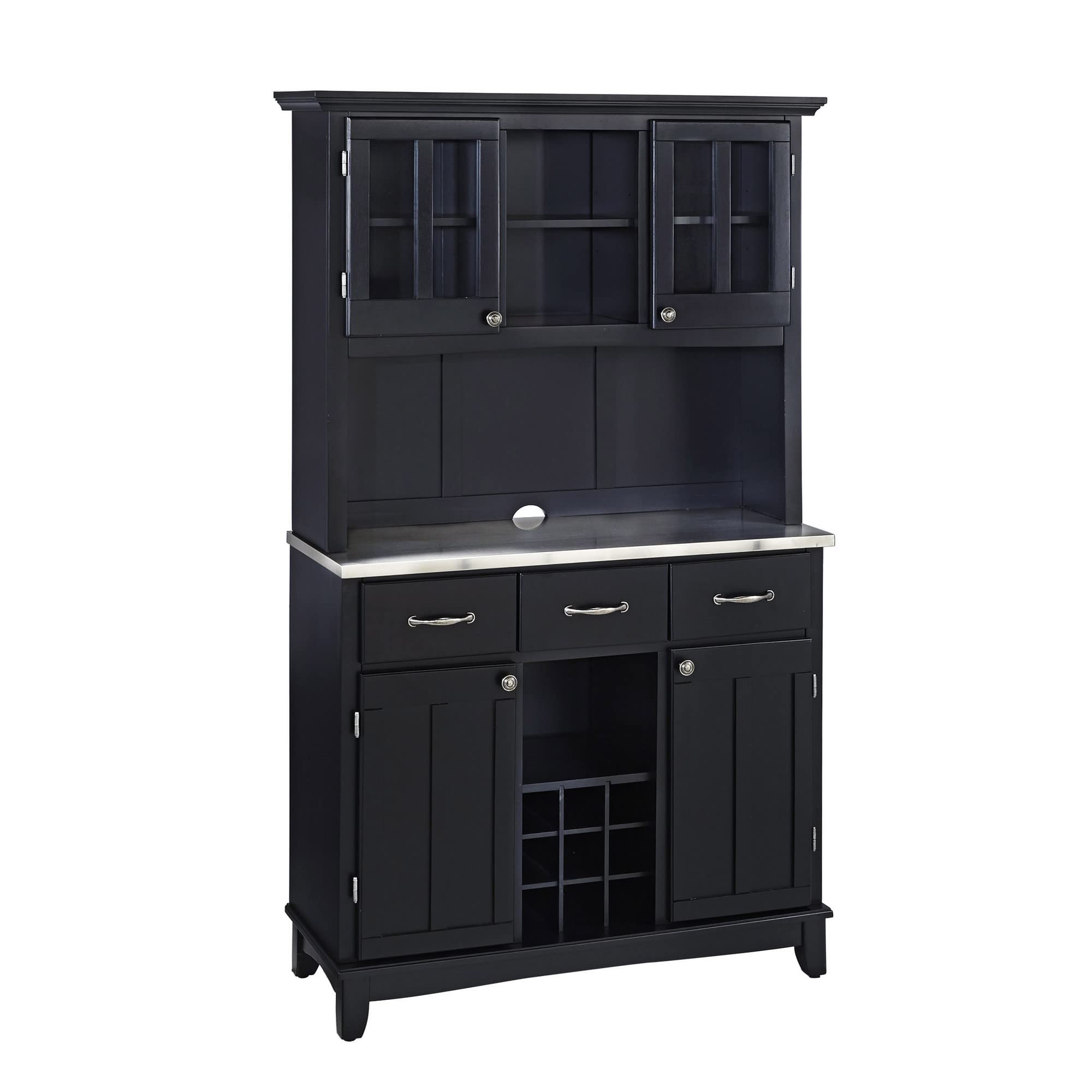 Photo 1 of homestyles Server sideboards-buffets-credenzas, Hutch, Black