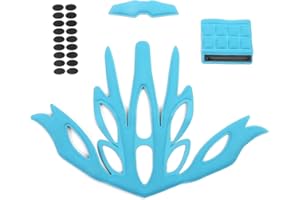 PAXLAMB Helmet Padding Foam Pads Kit Sealed Sponge Protective Lining Liner Cushion Mat Sets for Outdoor Sports Cycling Bike Motor Bicycle Riding Accessories