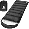 VENTURE 4TH Backpacking Sleeping Bag – XXL, Double and Single Sizes - Lightweight Warm & Cold Weather Sleeping Bags for Adults, Kids & Couples – Ideal for Hiking, Camping & Outdoor Adventures