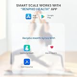 RENPHO USB Rechargeable Smart Body Fat Scale with Bluetooth view 4