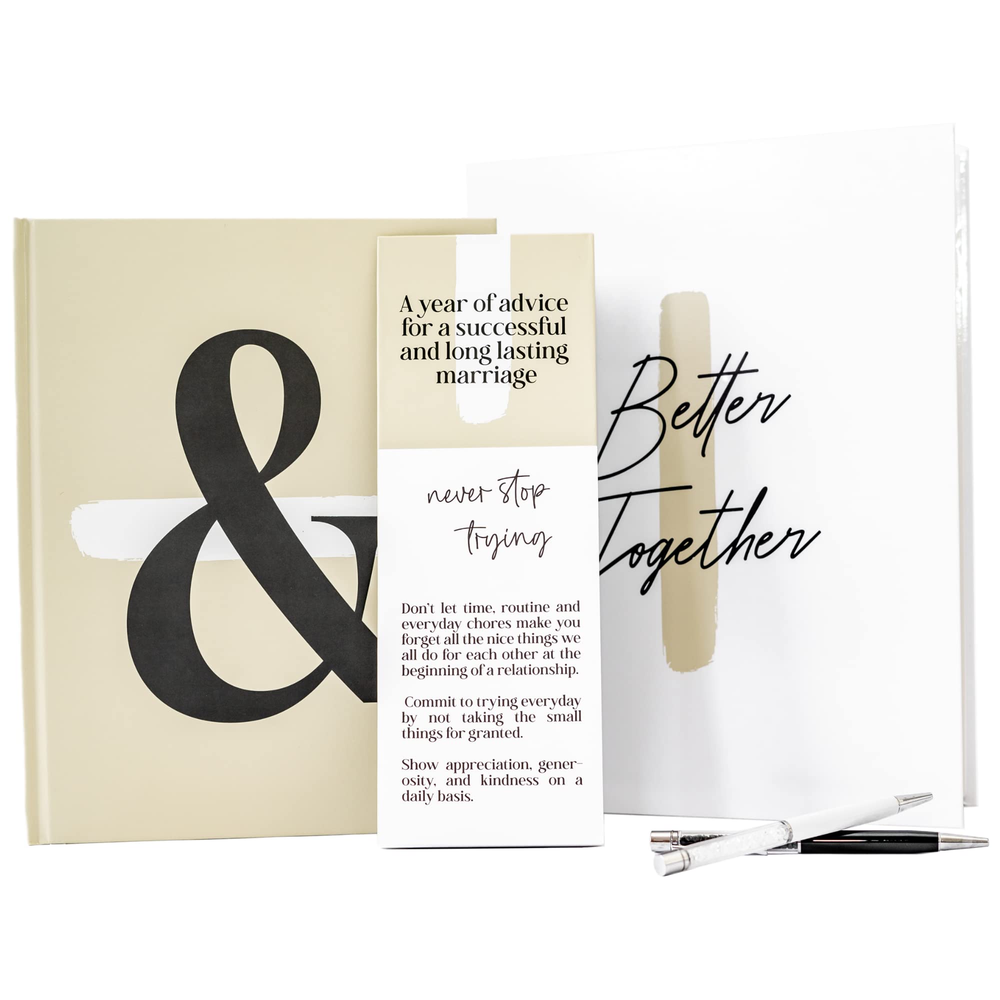 Better Together - Wedding Gift & Engagement gifts for Couples. Unique gift box for brides and newlyweds. For bridal shower, wedding gifts, wedding registry and engagement