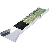 Gold Panning Kit, High Efficiency Portable Folding Aluminum Alloy Sluice Box with 31 Accessories for Rivers Streams Gold Prospecting