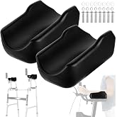 Rollator Armrest Pad,Universal Replacement Armrest Pads 2PCS | Upright Walker,Ergonomic Arm Support Pads for Upright Walkers and Standing Walkers, easy install replacement accessories