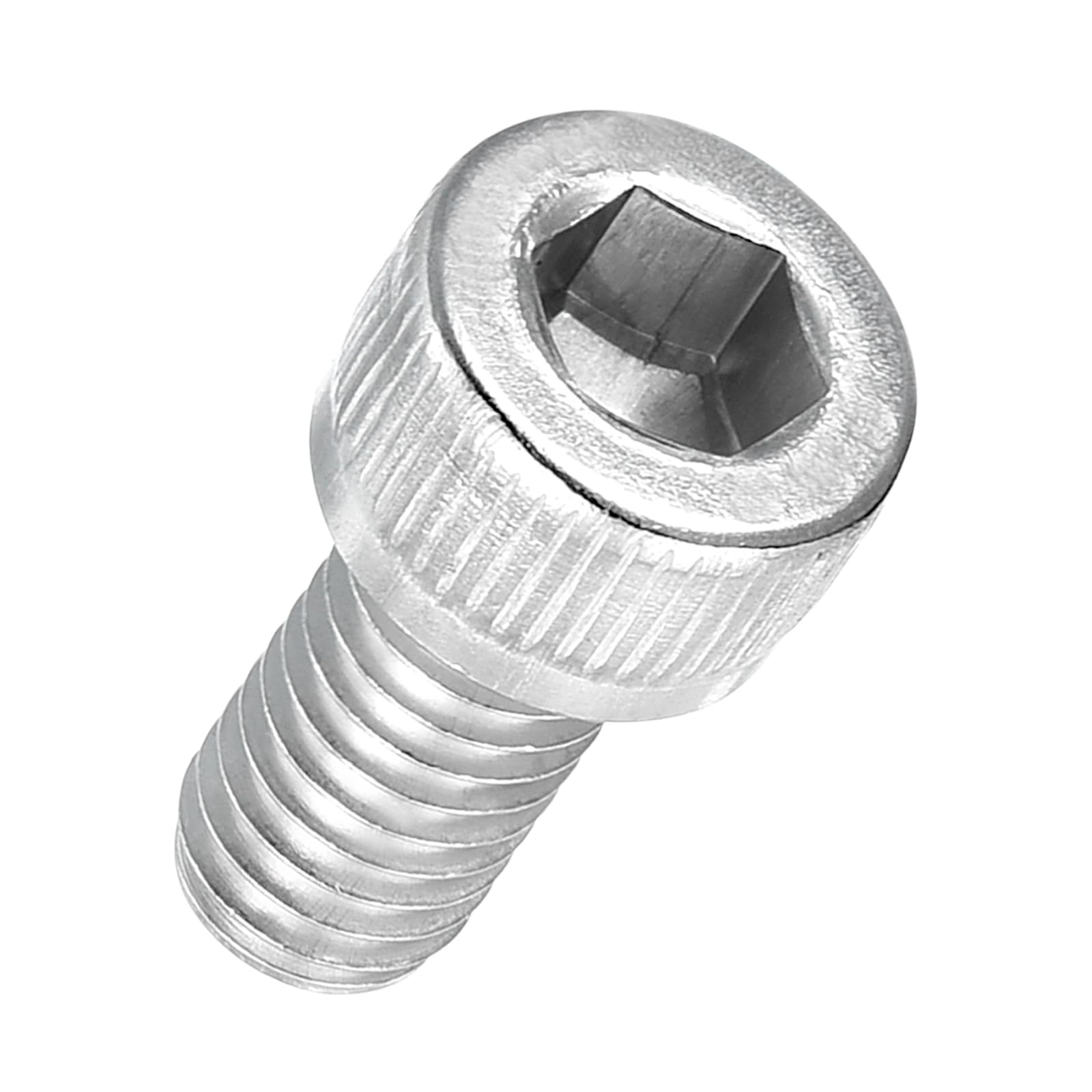 Kozelo 25pcs Socket Head Cap Screws - [M6-1 x 12mm] 304 Stainless Steel Allen Socket Drive for Electrical Motor 3D Printing Fan Engine Replacement Use, Silver — image 1