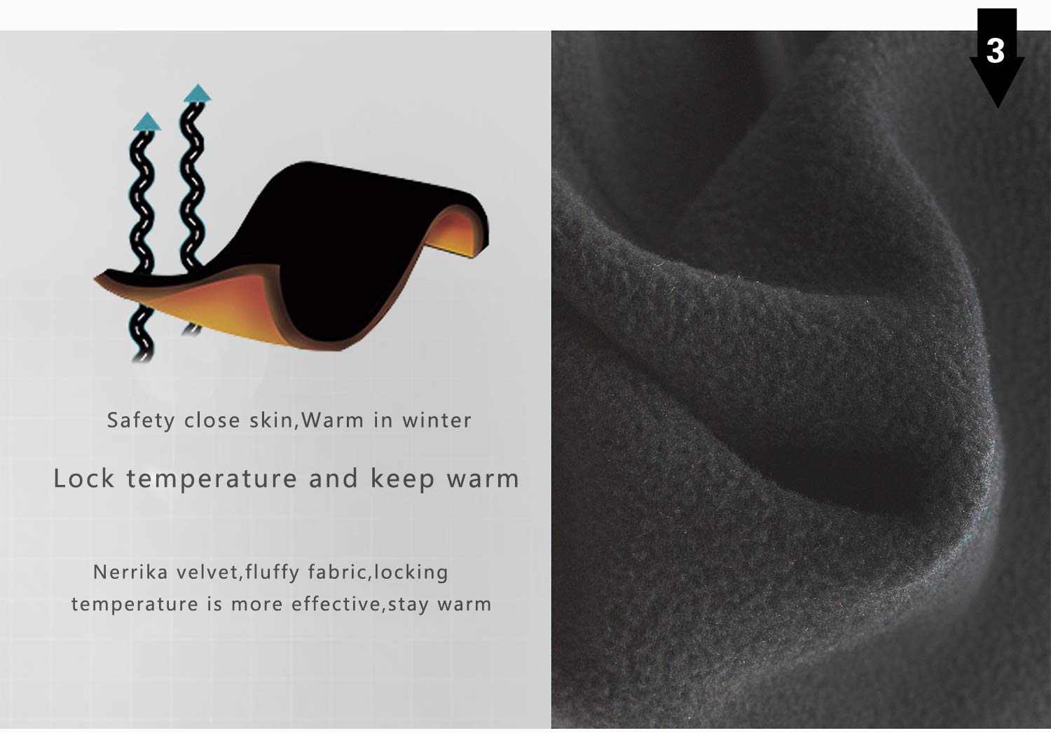 FSIGOM Windproof Balaclava Face Ski Mask,Winter Hat Outdoors Helmet Liner Mask, Suitable for Skiing Motorcycle Bicycle Climbing,Black