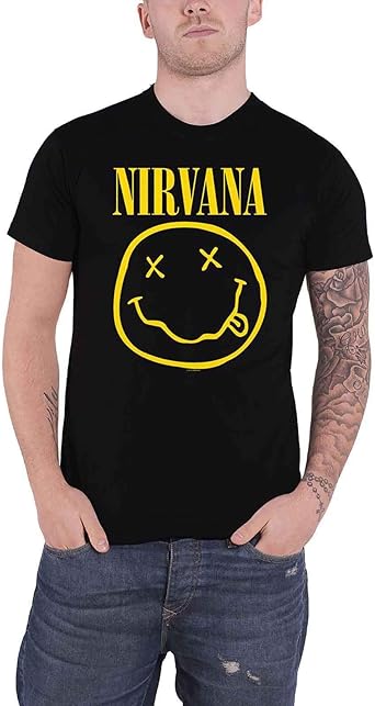 Download Amazon Com Nirvana T Shirt Flower Sniffin Band Logo Nevermind HD Wallpaper Amazon Com Nirvana T Shirt Flower Sniffin Band Logo Nevermind For Android