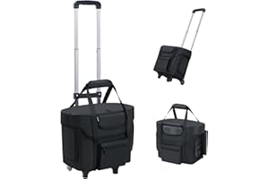 CXINESBAG Power Station Bag Compatible with ECOFLOW DELTA 2, Carrying Bag With Wheels and Pull Rods Suitable for ECOFLOW,Carrying Case Bag|Compatible with Ecoflow Delta 2 Case for Power Station