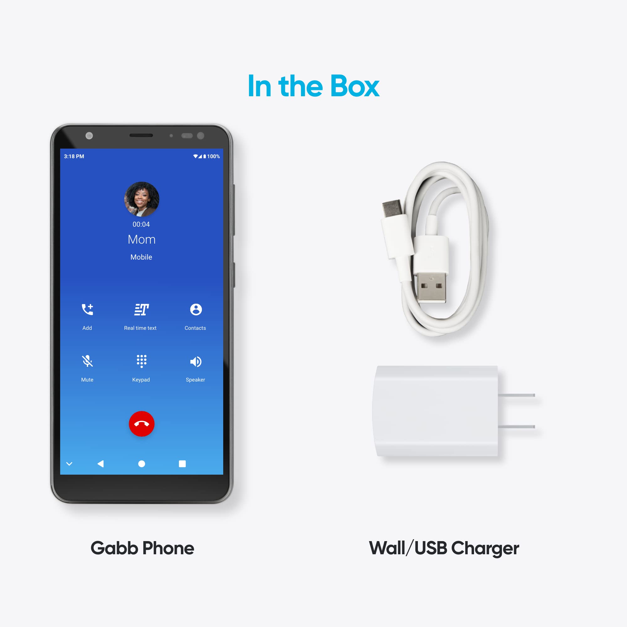 Gabb Phone - 32 GB Smart Phone for Kids & Teens - Black, GPS Tracker, Talk/Text, Parental Control, No Internet/Social Media, Safe Apps, Powered by Verizon, 30 Dollar Activation