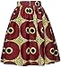 SHENBOLEN Women African Traditional Costume Flower Print Casual Dashiki Skirt (X-Large, E)