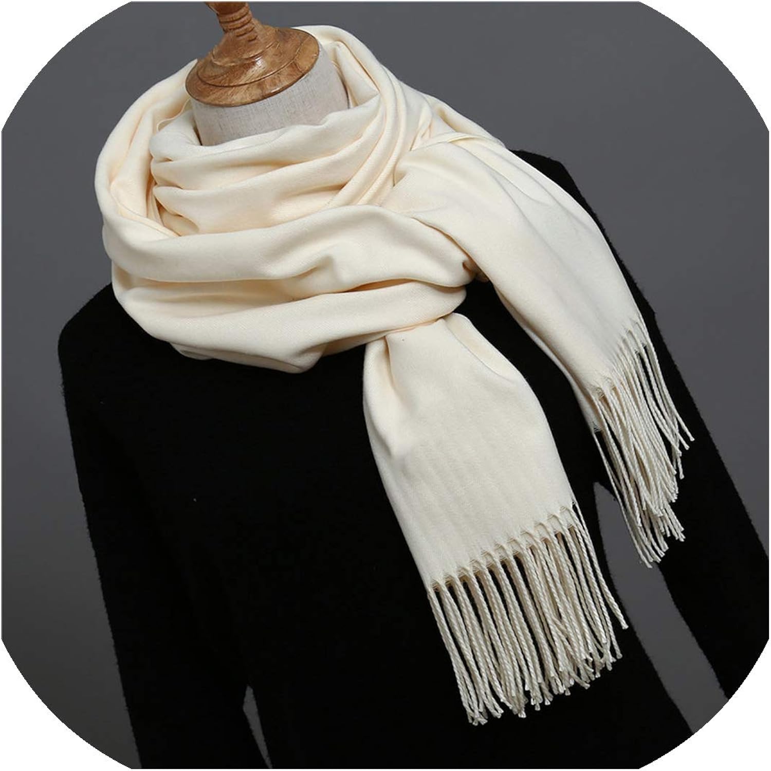Women Scarf Fashion Soild Autumn Winter Cashmere Scarves Lady Warmer
