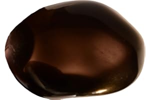 Kidz Rocks Rare Apache Tear 1 1/2 to 1 3/4" Tumbled Polished Rock Mineral Geology Volcanic Specimen