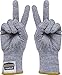 Cut Resistant Gloves - High Performance Level 5 Protection - FDA Approved - 100% Proven For Safety Gloves - by Utopia Kitchen (Large)
